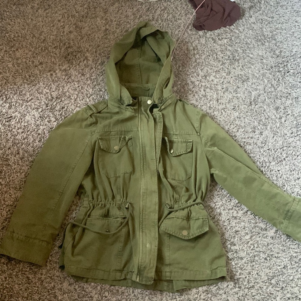 Green Cargo Jacket - image 1